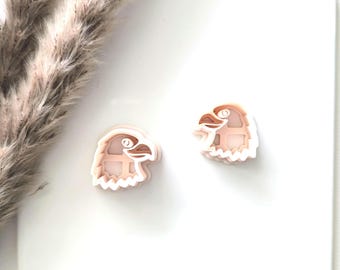 Bald Eagle Clay Earring Imprint Cutter, Bird Clay Earring Cutter, Pendant Clay Cutter, Polymer Clay Cutter, Clay Jewelry Cutter