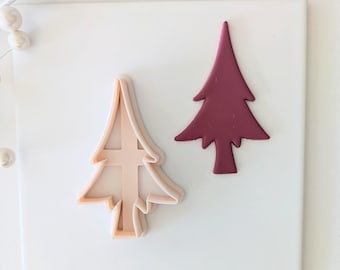 Christmas Tree Cookie Cutter, Christmas Tree Clay Cutter, Fondant Cutter, 3D Printed Cutter, Polymer Clay Cutter