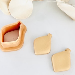 Ornament Clay Earring Cutter, Christmas Clay Earring Cutter, Basic Shape Clay Cutters, Polymer Clay Cutters, Clay Jewelry Cutters