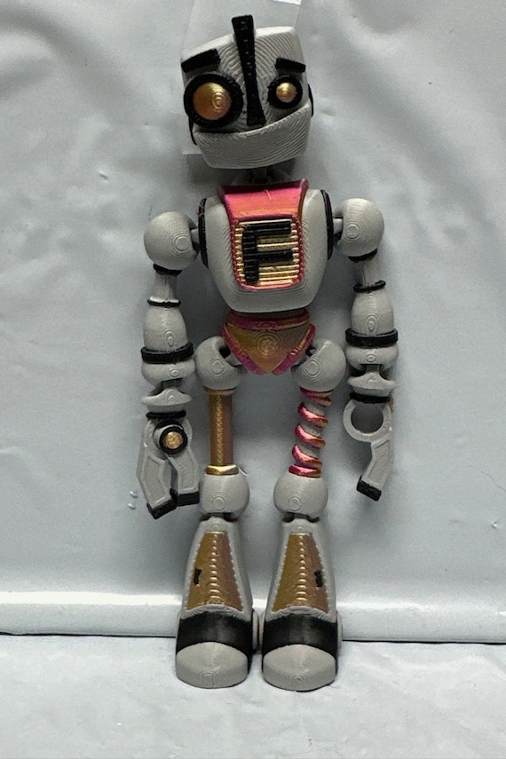 3d Printed Robot, Fidget Toy, Articulated Toy, Autistic Toy