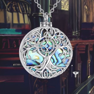 Tree of Life Necklace Sterling Silver Celtic Tree of Life Pendant Jewelry Gifts for Women Men Girls