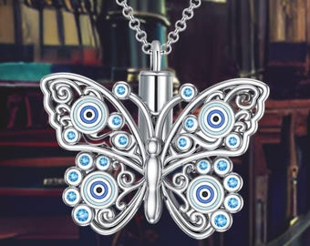 Collana di urna per cremazione a forma di cuore piccolo per ceneri Gioielli commemorativi con ciondolo in cenere commemorativo in cristallo di acciaio inossidabile  36
