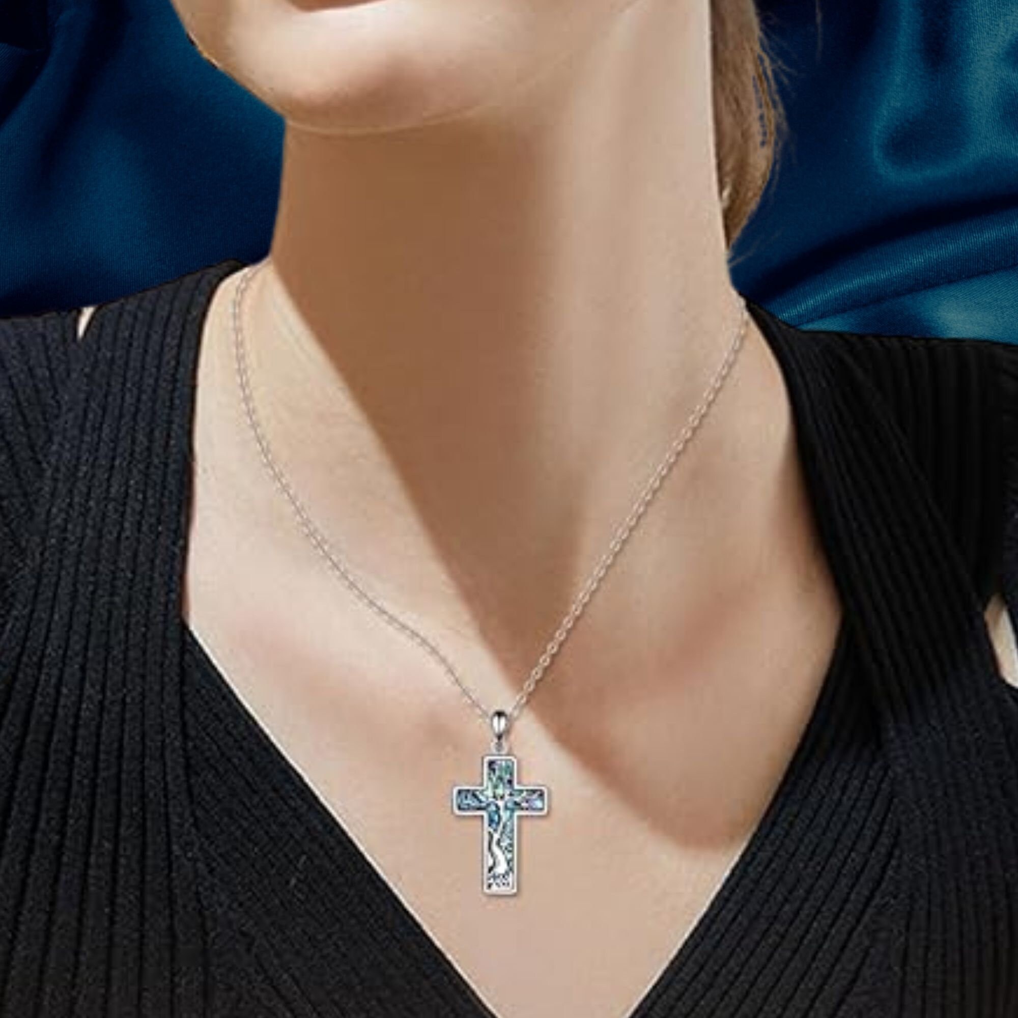 ★SENTIMENTS★ NO.473 [SILVER] KNOT CROSS NECKLACE MUSINSA | SENTIMENTS NO.473 [SILVER] KNOT CROSS NECKLACE