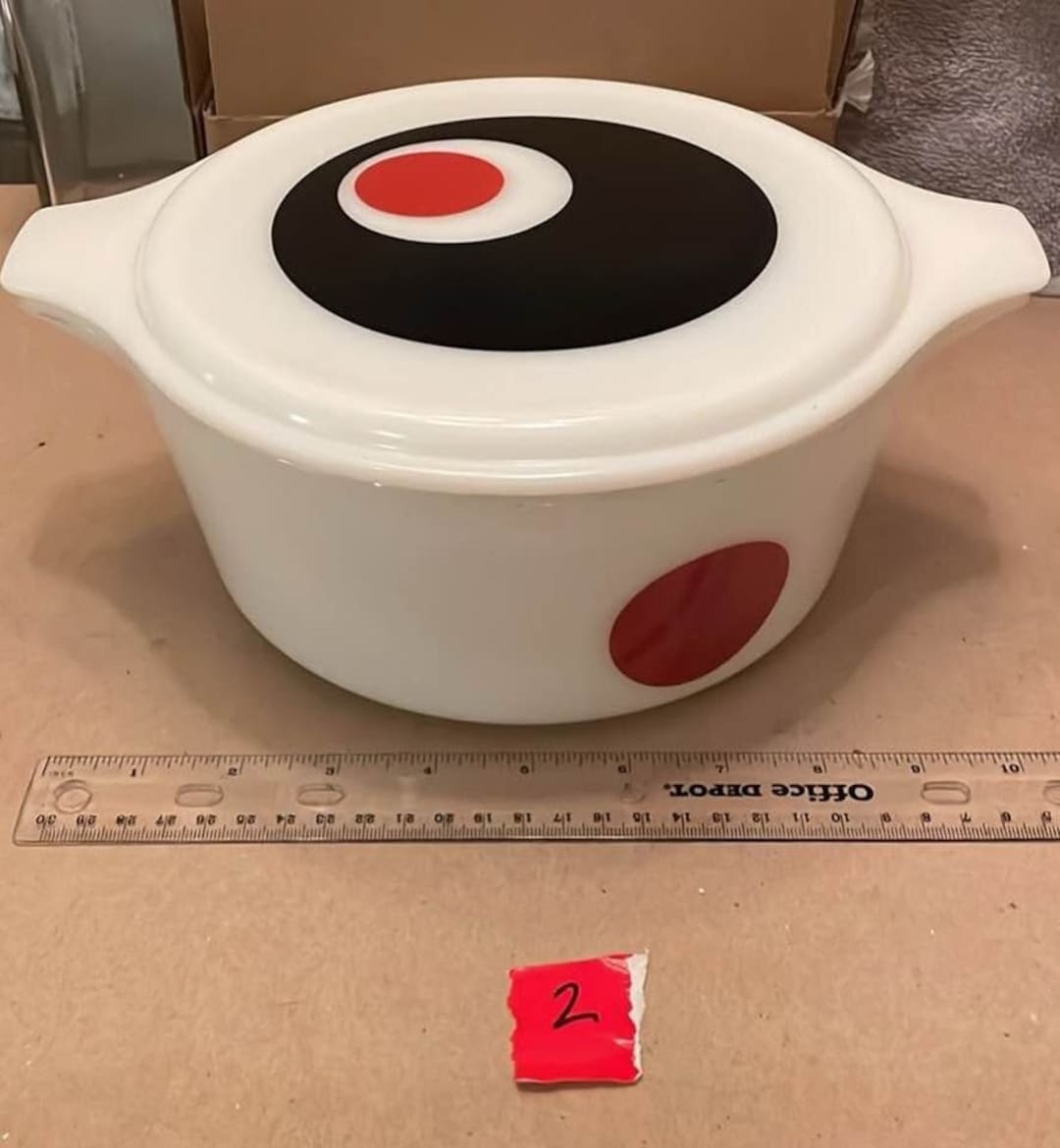 Rare Vintage “moon Deco” Pyrex - Etsy