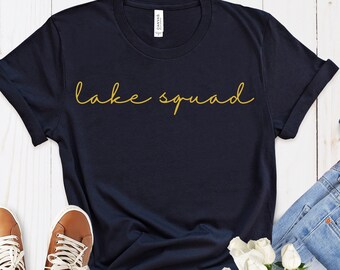 Lake life Shirt, Lake Shirt, Gift for Travel Lover, Gift for Adventurer, Wildlife Shirts, Gift for Her, Camper Shirt, Lake Vibes, Lake House