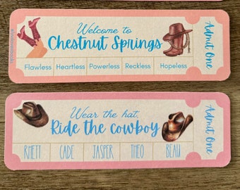 Chestnut Springs Bookmark