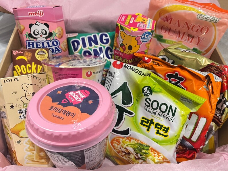 Asian Halal Mystery Snack Box Etsy