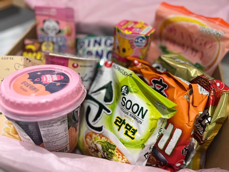 Asian Halal Mystery Snack Box Etsy