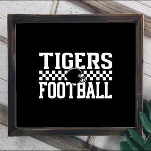 Tiger Football SVG