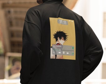 Liste de lecture de Megumi JUJUTSU KAISEN ( JJK ) Fleece Anime Hoodie, Jujutsu Kaisen, Jujutsu Kaisen Hoodie, Anime Hoodie, jjk, sweat à capuche noir