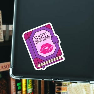Smutty Book Lover - Sticker