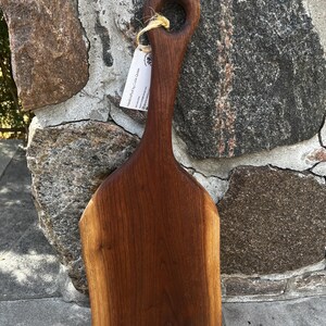 Black Walnut Charcuterie Board with Handle