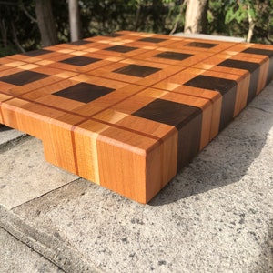Plaid Cutting Board-Rectangular