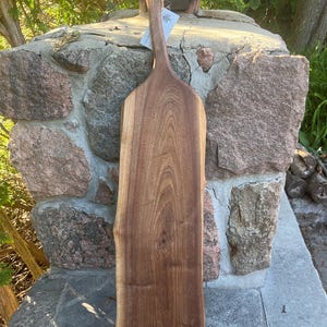 Black Walnut Charcuterie Board with Handle