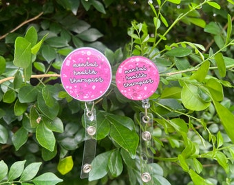 Geestelijke gezondheidszorg therapeut Badge Reel