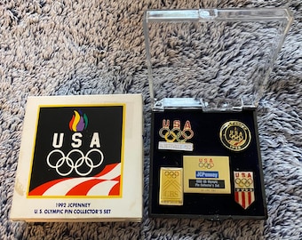 1992 Winter Olympics — J.C. Penney’s official pin set
