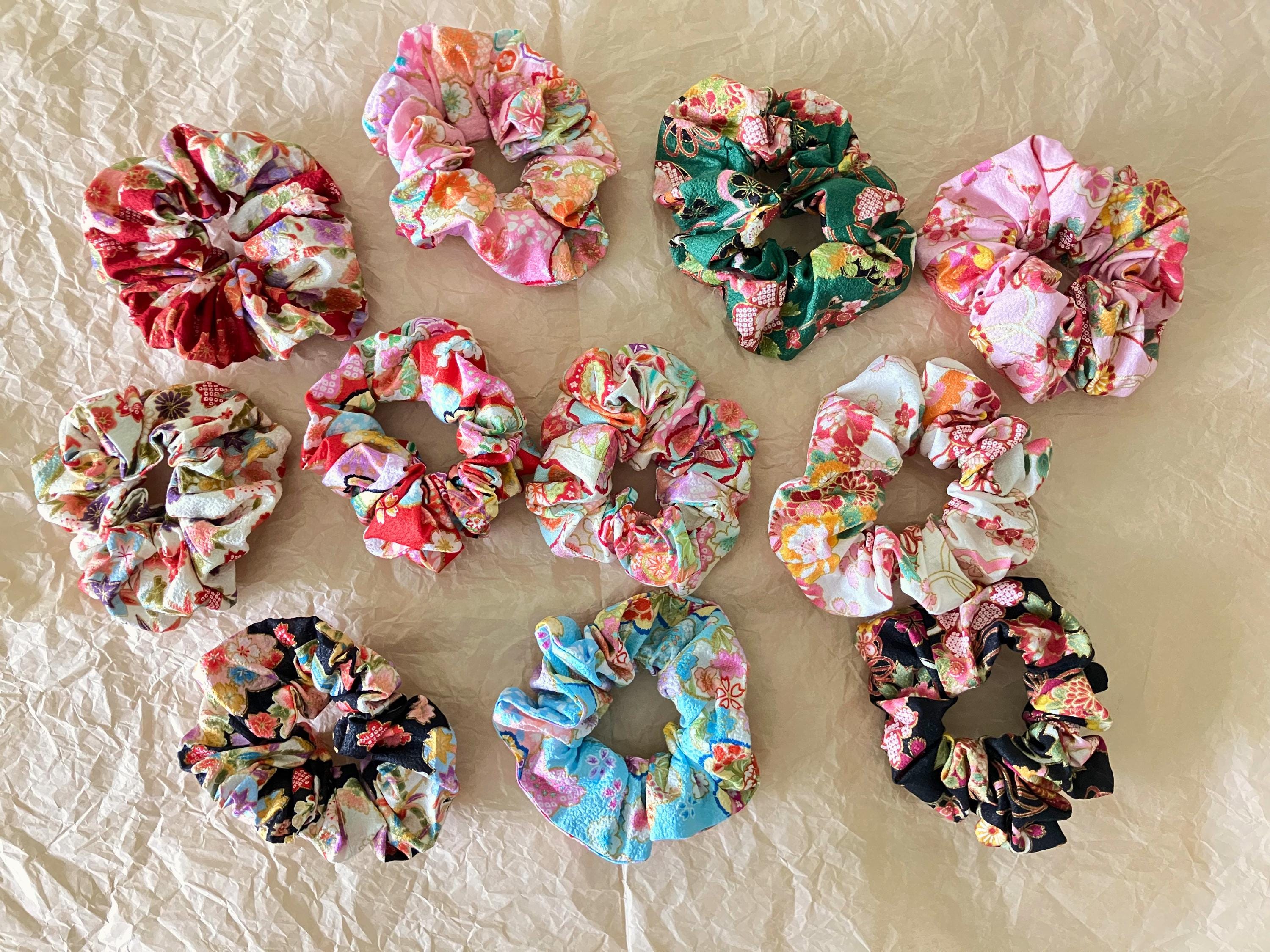 Pink Cherry-Themed Accessory Set - Headband, Scrunchie & Bottle Cherry Blossom Crown Headband – SWEETSHOP JEWELRY main image 3