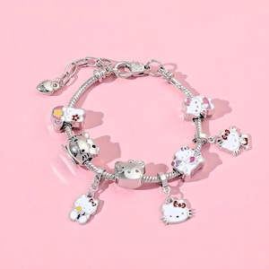 x 10 packs Hello Kitty Fashion Charms & Bracelets by Topps