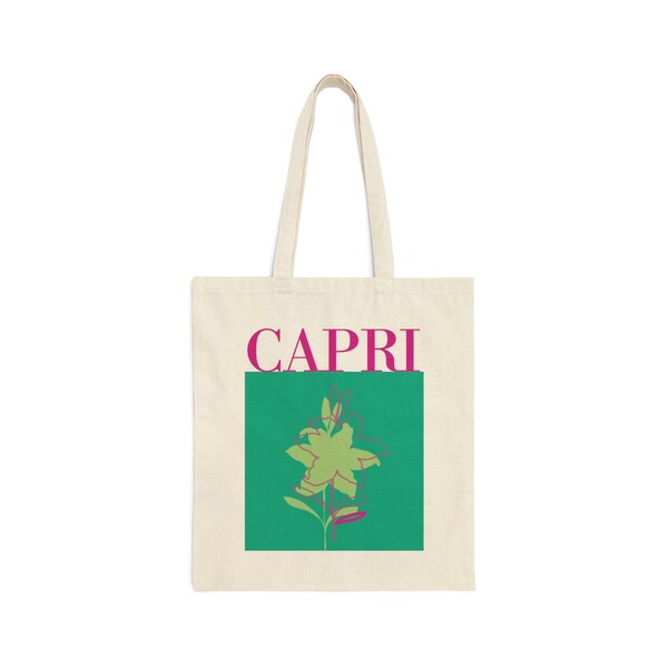 Capri Explorer Tote: Unveiling the Island's Allure with Every Step