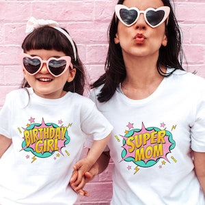 Personalised Superhero Girl T shirt ANY AGE NAME Personalised Superhero Birthday Outfit Superhero T shirt Superhero Party Supplies Etsy UK