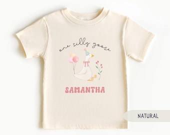One Silly Goose First Birthday Outfit, Silly Goose Birthday Family Matching Shirts, Goose Theme Party, Mama Dada Goose, 1st Birthday Girl