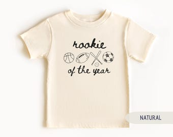 Sport 1. Geburtstag Rookie des Jahres ersten Geburtstag Shirt Rookie Jahr Baseball Basketball Fußball Alle Sportarten Familie Passende Shirts