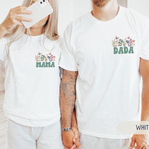 Boho Wildflower Shirts Wild One Wildflower Birthday Family Matching Shirts Wild Flower Theme First Birthday One Little Wildflower Two Wild