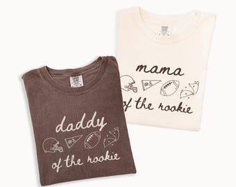 First Down Football Shirt Football First Birthday Family Shirts 1st Year Down Rookie Year Football Boys 1st Birthday Outfit Gameday Shirt