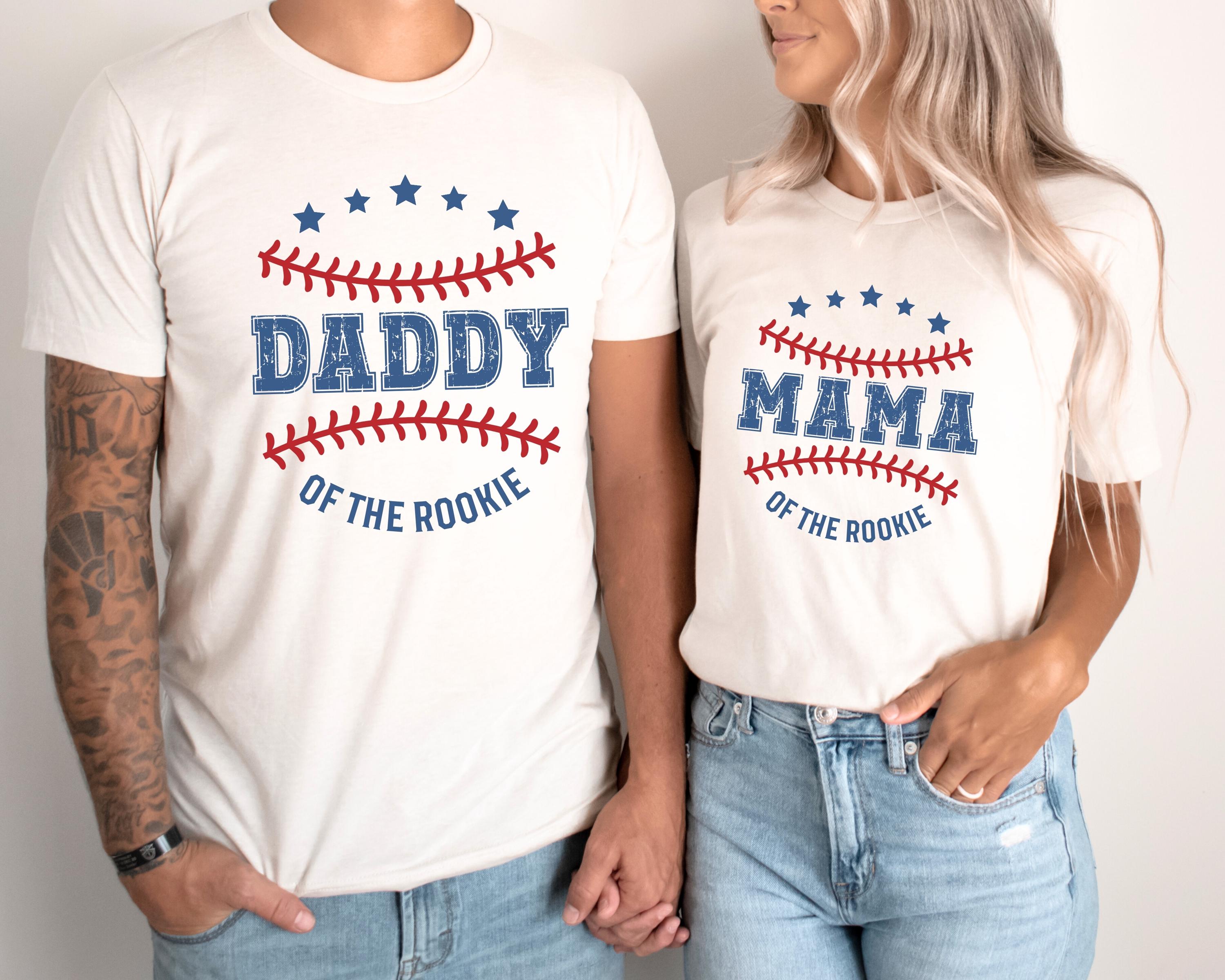 Rookie of the Year 1st Birthday Baseball Family Shirts Sports 1st Birthday Mama of the Rookie Baseball First Birthday Outfit Rookie Year