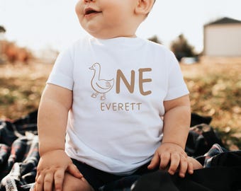 One Silly Goose Boy First Birthday Outfit One Silly Goose Family Shirts Mama Goose Shirt Silly Goose Party Custom 1st Birthday Boy T-Shirt