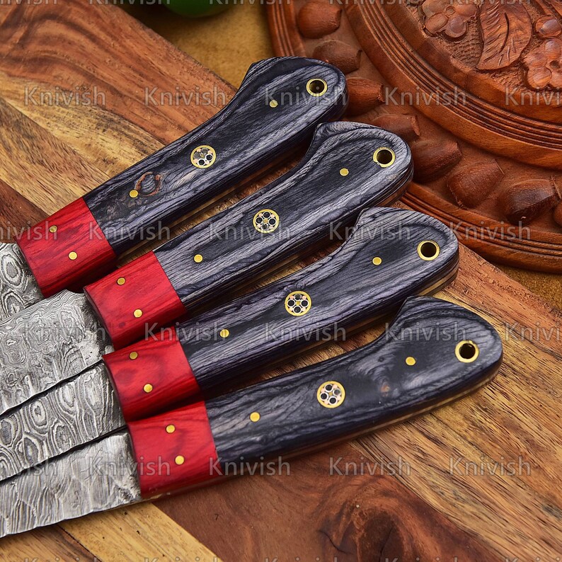Handmade steak knives set 
Damascus Steel Steak Knives 
TABLE KNIVES 
Sharp edge knives 
bbq accessories
Grilling Knives 
Gift for Him
Gift for Her 
Groomsmen Gifts
Wedding Gifts 
Handmade Knives
Birthday Gifts
Thanksgiving Gifts
Christmas Gifts