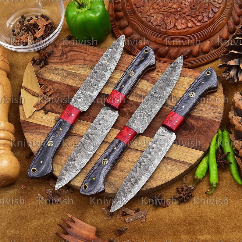 Handmade steak knives set 
Damascus Steel Steak Knives 
TABLE KNIVES 
Sharp edge knives 
bbq accessories
Grilling Knives 
Gift for Him
Gift for Her 
Groomsmen Gifts
Wedding Gifts 
Handmade Knives
Birthday Gifts
Thanksgiving Gifts
Christmas Gifts