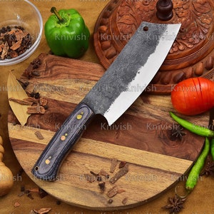 Kitchen Cleaver knife Chopper Knife Butcher Knife Veggies Chopper Grooms man Gifts Birthday Gift Anniversary Gift Thanksgiving Gifts