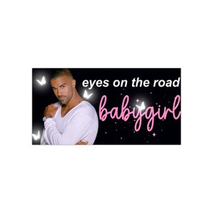 shemar moore / derek morgan bumper sticker