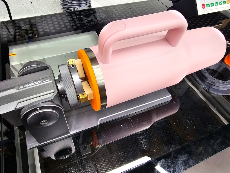 Stanley Cup Laser Chuck Rotary Adapters Works With All Rotaries Xtool, Atomstack, Omtech & More