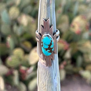 Number 8 Turquoise Ring 11