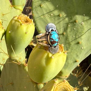 Egyptian Turquoise Ring 8