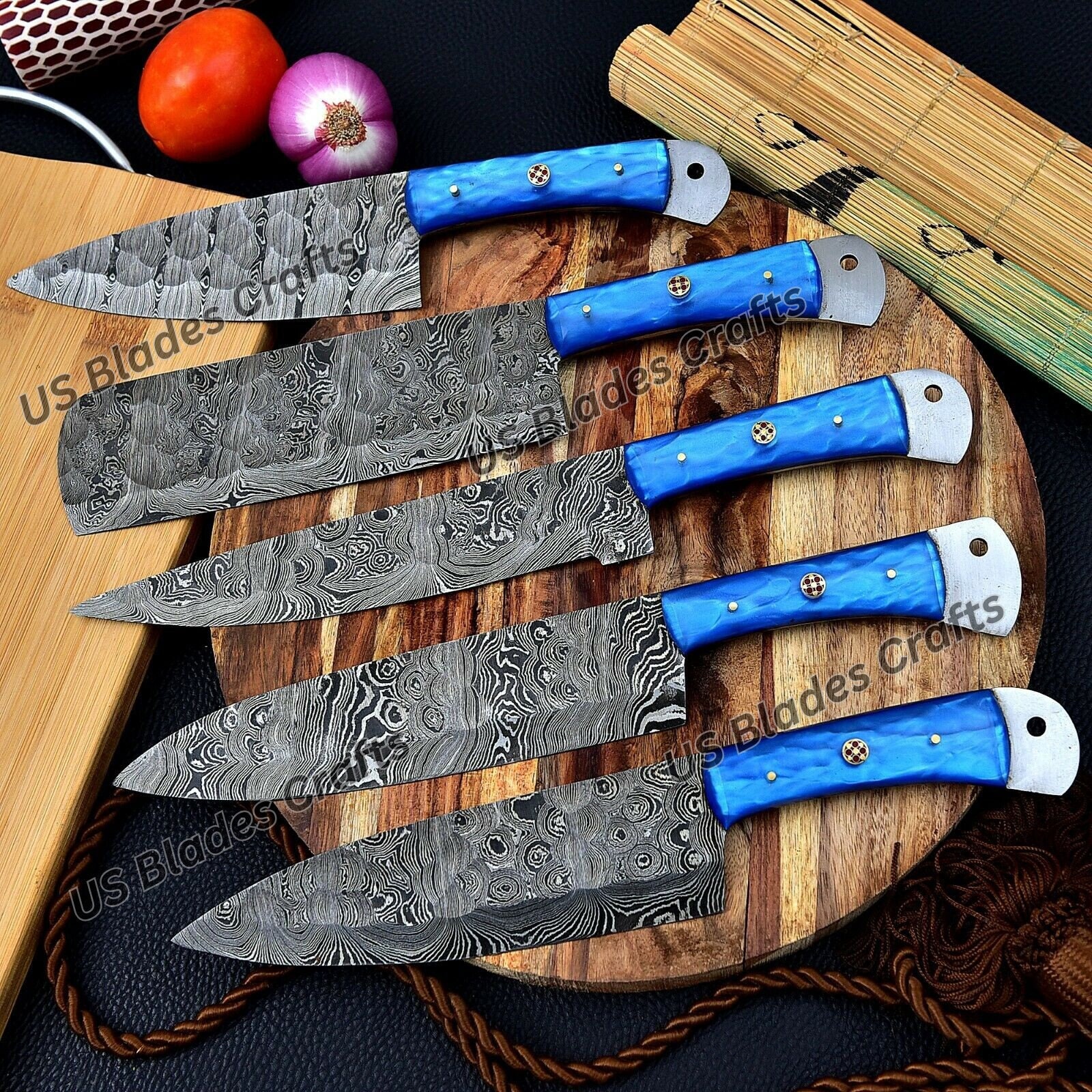 ANUBIS - HAND MADE DAMASCUS STEEL KNIFE by Forseti Steel™ – Staghead  Designs