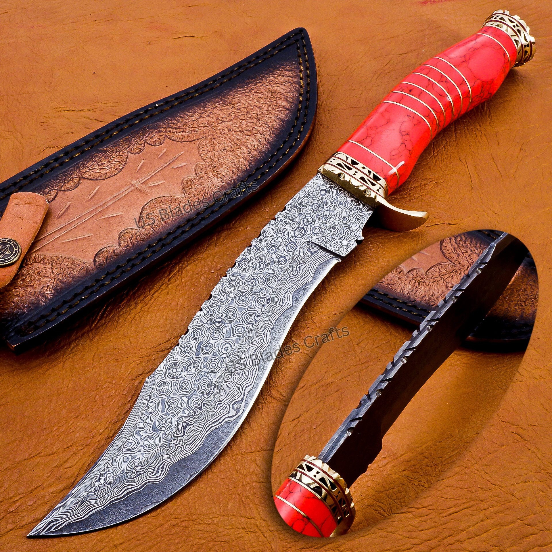 ANUBIS - HAND MADE DAMASCUS STEEL KNIFE by Forseti Steel™ – Staghead  Designs