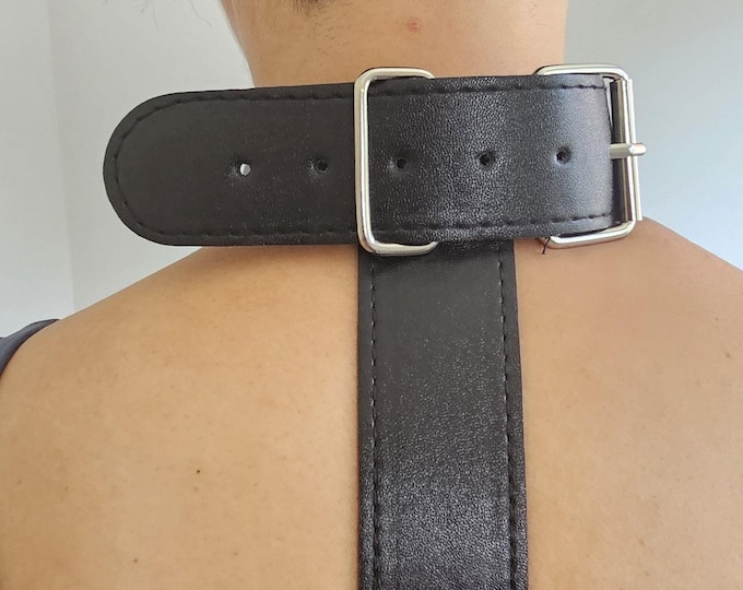 Featured listing image: Collar & Cuffs Combo Bondage Restraints BDSM Bondage Play