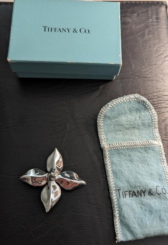 Rare Tiffany & Co. Sterling Silver Poinsettia Flow