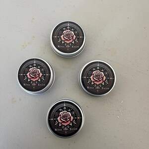 rose natural beeswax balm