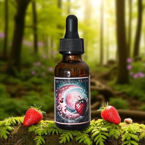 Strawberry Moon | Diffuser Oil | Candle Dressing | Oleum | Anointing Oil | Ritual Oil | Aurum Alchemy