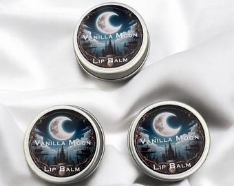 Vanilla Moon Lip Balm | Natural Skin Ointment | Lard Free | Natural Ingredients | Vegan | Aurum Alchemy