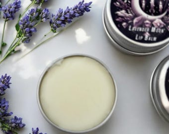 Lavender Moon Lip Balm | Natural Skin Ointment | Lard Free | Natural Ingredients | Vegan | Aurum Alchemy
