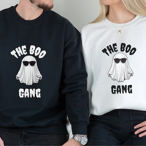 Ghost Gang Halloween Sweatshirt,GhostSweatshirt,Ghost Shirt,Halloween Jumper, Cool Halloween GhostShirt,Ghost Jumper,Halloween Sweater