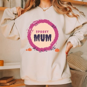 Matching Halloween Family sweatshirt,Mother gift, Halloween Couple Sweatshirts,group halloween shirt,Halloween Party Shirt, Halloween jumper
