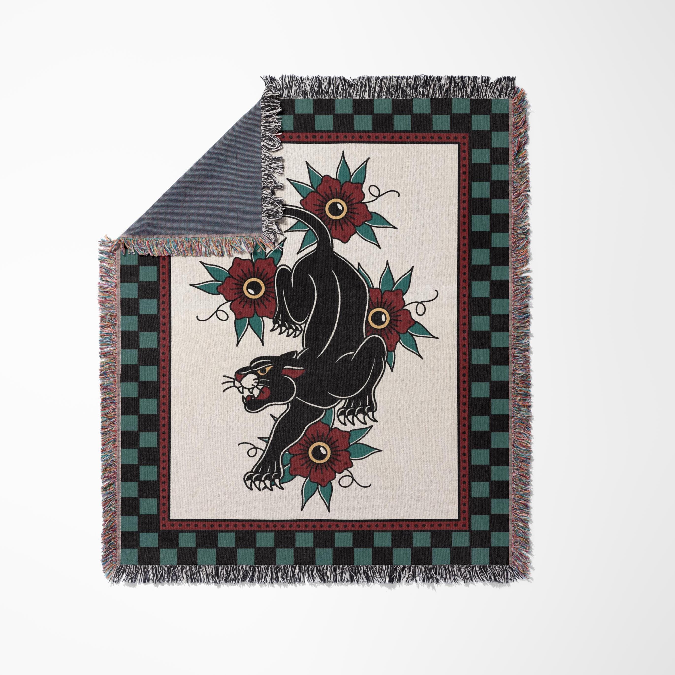 Tattoo throw blanket - Etsy 日本