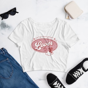 Lover Inspired Crop Top - Taylor (Thin, Comfy Material)