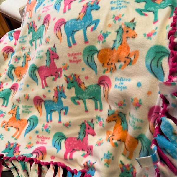 Extra Large Blanket Fleece Fantasy Etsy